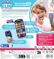 Speelgoedtelefoons - KD - Mijn eerste telefoonduo - Realistische communicatie en leercijfers en kleuren - thumbnail