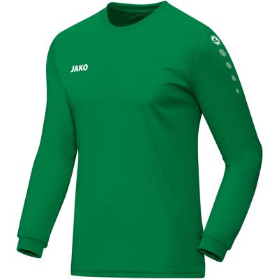 JAKO 4333K Shirt Team Lm Kids - Sportgroen - 152