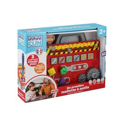 Gereedschapskoffer - KD - Mijn eerste gereedschapskoffer - 6 activiteiten en 3 spelmodi voor veilig plezier