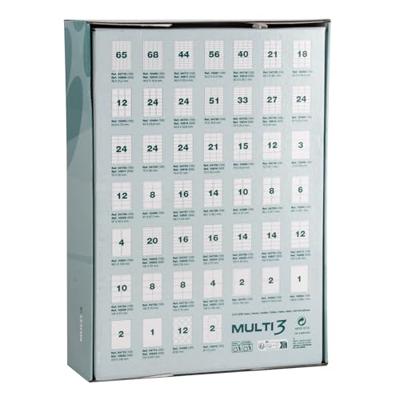 Klevende etiketten MULTI 3 Wit Recht 500 Lakens 105 x 148 mm (4 Stuks)