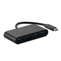 Kensington K33616WW USB-C (USB 3.2 Gen 2) multiport hub 4 poorten Zwart - thumbnail