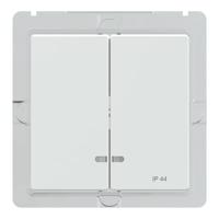 Merten MEG3424-0325 Wisselschakelaar Afdekking System M Wit 1 stuk(s) - thumbnail