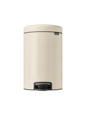 Brabantia pedaalemmer Newlcon 12 liter soft beige Brabantia pedaalemmer Newlcon 12 liter soft beige
