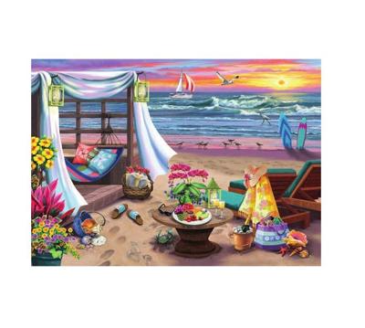 Ravensburger Legpuzzel strandavond, 500st.
