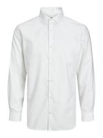 J&j Premium Jprblaparker Shirt L/s Noos Overhemd White Slim Fit - thumbnail
