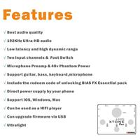 XSonic XTone Duo gitaar en microfoon audio interface - thumbnail