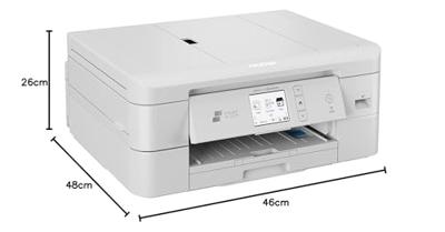 Brother DCP-J1800DW Multifunctionele printer Inkjet Kleur A4 Printen, scannen, kopiëren ADF, Cutter, LAN, WiFi, USB Brother DCP-J1800DW Multifunctionele printer Inkjet Kleur A4 Printen, scannen, kopiëren ADF, Cutter, LAN, WiFi, USB