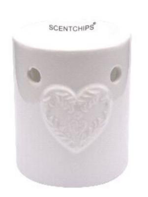Scentchips - Waxbrander Wit - Wax Melts Brander - Geurbrander