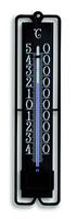 Buitenthermometer kunststof Novelli zwart 19.5 cm - thumbnail