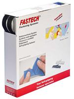 FASTECH® B50SKL01E999925 Klittenband Om vast te plakken Hotmelt Haakdeel, Extra sterk (l x b) 25000 mm x 50 mm Zwart 25 m - thumbnail
