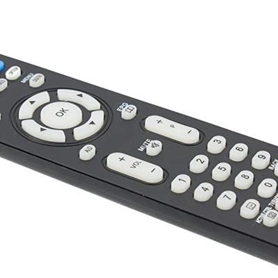 Common TV CTVPH04 universele afstandsbediening, compatibel met Philips-televisies, zwart