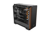 Silent Base 601 Orange - Midtower - E-ATX - geen voeding (ATX) - USB/Audio - zwart, oranje - thumbnail
