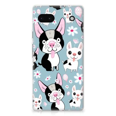 Google Pixel 6A | TPU Hoesje | Hondjes