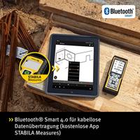 Stabila Afstandsmeters, LD520+camerafunctie 200m - 18562 - thumbnail