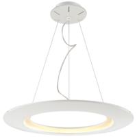 LED Hanglamp 41W - Natuurlijk Wit 4000K - Wit Aluminium Design - thumbnail