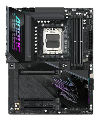 Gigabyte X870E AORUS PRO X3D Moederbord Socket AMD AM5 Vormfactor ATX Moederbord chipset AMD® X870E