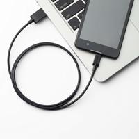 Amazon Basics 7A82V4 aansluitkabel, USB 2.0, USB-A-stekker naar Micro USB B-stekker (1 stuk), 0,9 m, zwart - thumbnail
