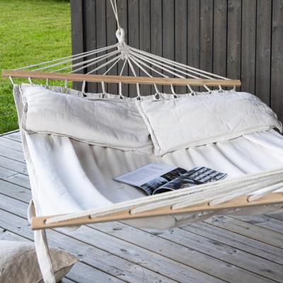 Nohr Hangmat 'Miasia' 2-persoons, kleur Wit Nohr Hangmat 'Miasia' 2-persoons, kleur Wit