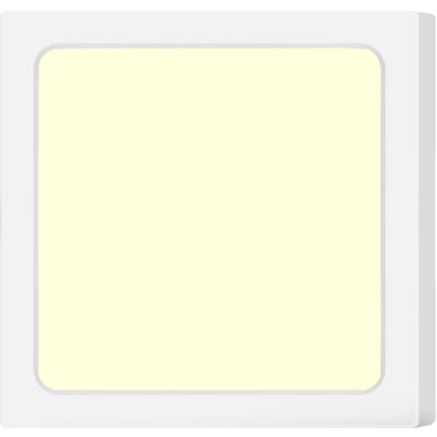 LED Downlight Pro - Aigi Trinko - Opbouw Vierkant 18W - Warm Wit 3000K - Mat Wit - Kunststof