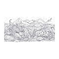 Kleurboek Animal world - thumbnail