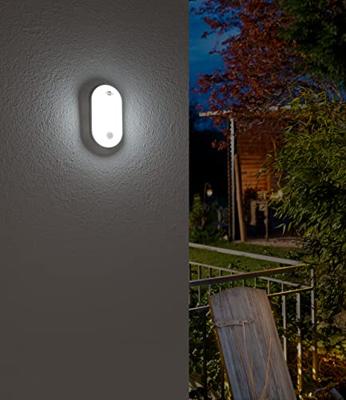 Brennenstuhl Ovale LED-lamp | OL 1650 P | met infrarood bewegingsmelder | 1680lm | wit | IP54 1270780901 - thumbnail
