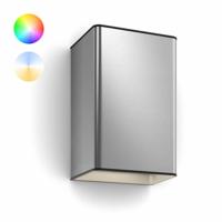 Hue Resonate muurlamp wit en gekleurd licht roestvrij staal verlichting Philips - Philips - thumbnail