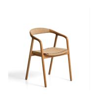 Kave Home Derile eetkamerstoel eiken Naturel - thumbnail