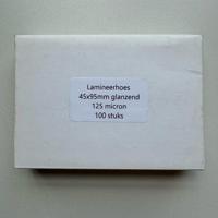 Lamineerhoes 45x95 mm 125 mcr 100st - thumbnail