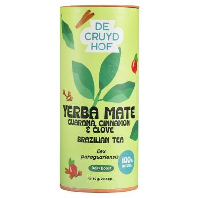 Cruydhof Thee Yerba Mate Guarana/ Ilex Paraguariensis