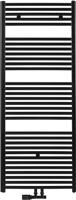 Saqu Fonti handdoekradiator 858W 60x150,6cm mat zwart - thumbnail