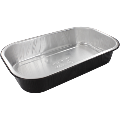 Bak | Aluminium | 964ml | Ready2Cook | 234x138x43mm | zwart | 640 stuks