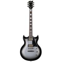 ESP LTD Royal Shiva Silver Sunburst Bill Kelliher Signature elektrische gitaar met koffer - thumbnail