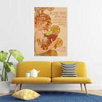 Poster Alphonse Mucha - F. Champenois 61x91,5cm - thumbnail