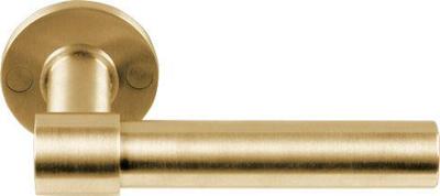 Formani Piet Boon ONE PBL20XL/50 deurkruk geveerd op rozet - PVD mat goud