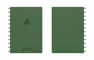 Adoc Business schrift, ft A4, 144 bladzijden, gelijnd, groen