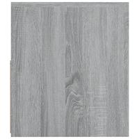 Nachtkastje 2 st met LED-verlichting 60x35x40 cm grijs sonoma - thumbnail