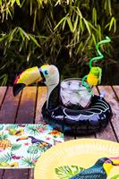 Toekan servetten Hawaii - 20 stuks - thumbnail