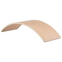 Goki houten balansbord halve maan naturel, 82cm - thumbnail