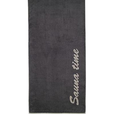 Cawö Cawo sauna handdoek 449 80x200 anthrazit