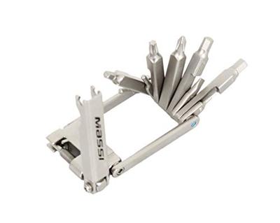 Massi Multifunctioneel gereedschap 12 functies - Zilver