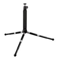 Hama mini statief Deluxe met telescopische middenzuil en verstelbare poten voor camera's en smartphones - thumbnail