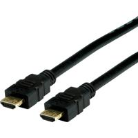 VALUE HDMI Ultra HD Kabel met Ethernet, M/M, zwart, 1 m - thumbnail