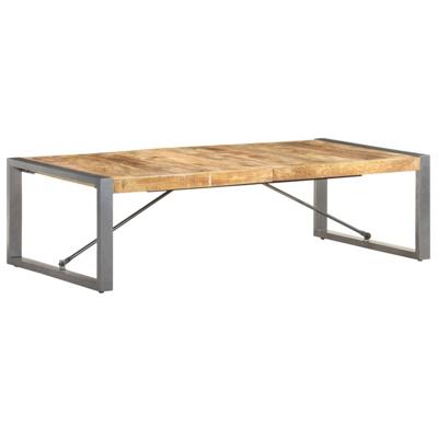 VidaXL Salontafel 140x70x40 cm ruw mangohout VidaXL Salontafel 140x70x40 cm ruw mangohout