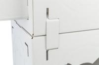 TRIXIE KATTENMEUBEL CASA CARA KARTON WIT 93X30,5X72 CM - thumbnail