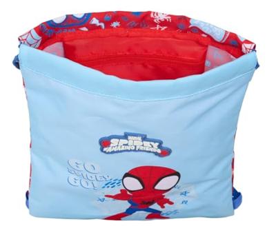 Rugtas met Koordjes Spider-Man Rescue Blauw Rood 26 x 34 x 1 cm Rugtas met Koordjes Spider-Man Rescue Blauw Rood 26 x 34 x 1 cm