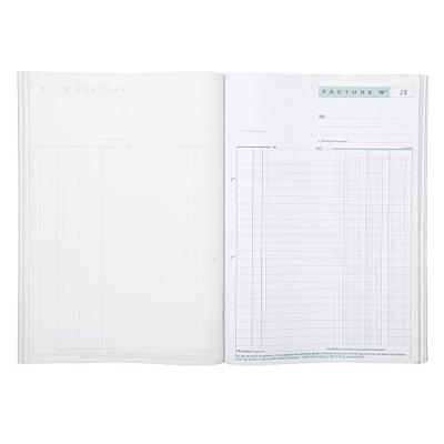 Exacompta facturen, ft 29,7 x 21 cm, tripli, Franstalig Exacompta facturen, ft 29,7 x 21 cm, tripli, Franstalig