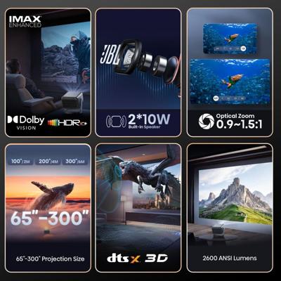 Hisense C2 PRO Beamer Grijs - thumbnail
