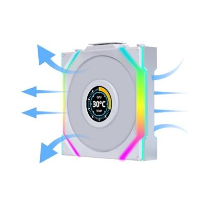 Lian Li Lian Li UNI FAN SL Wireless LCD Lüfter, ARGB, PWM, 3er-Pack inkl. Controller PC-ventilator Lian Li Lian Li UNI FAN SL Wireless LCD Lüfter, ARGB, PWM, 3er-Pack inkl. Controller PC-ventilator