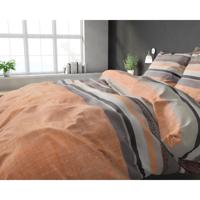 Sleeptime - Sonta Dekbedovertrek Katoen - Oranje - 240 x 220 - thumbnail