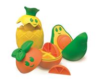 Clementoni baby stapel fruit, 12dlg. - thumbnail